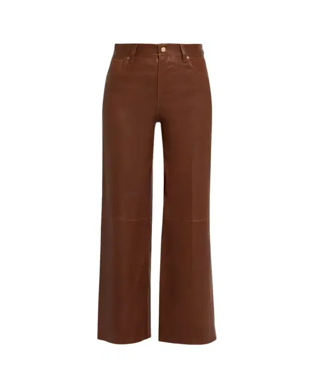 Le Slim Palazzo Leather Jeans Le Slim Palazzo Leather Jeans