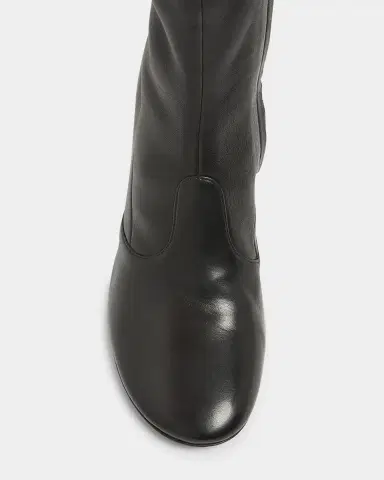 Givenchy Leather Metallic Sculpted-Heel Ankle Booties | Thumbnail 10 Givenchy Leather Metallic Sculpted-Heel Ankle Booties | Thumbnail 10