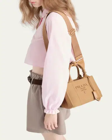 Prada Giardiniera Canvas Tote Bag | Thumbnail 2 Prada Giardiniera Canvas Tote Bag | Thumbnail 2