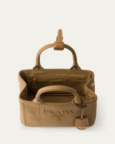 Prada Giardiniera Canvas Tote Bag | Thumbnail 4 Prada Giardiniera Canvas Tote Bag | Thumbnail 4