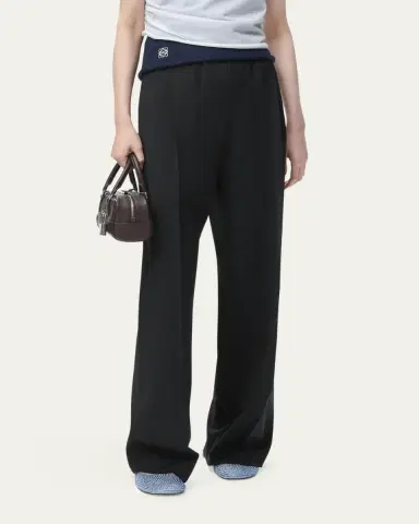 Loewe Logo Waistband Wide-Leg Trousers | Thumbnail 7 Loewe Logo Waistband Wide-Leg Trousers | Thumbnail 7