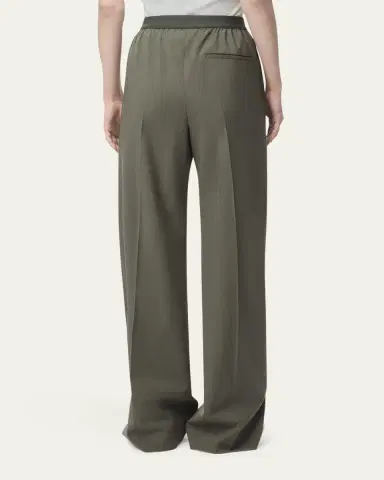 Loewe Logo Waistband Wide-Leg Trousers | Thumbnail 9 Loewe Logo Waistband Wide-Leg Trousers | Thumbnail 9
