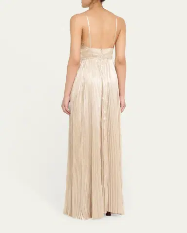 Ulla Johnson The Reine Pleated Gown | Thumbnail 3 Ulla Johnson The Reine Pleated Gown | Thumbnail 3