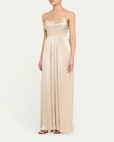 Ulla Johnson The Reine Pleated Gown | Thumbnail 4 Ulla Johnson The Reine Pleated Gown | Thumbnail 4
