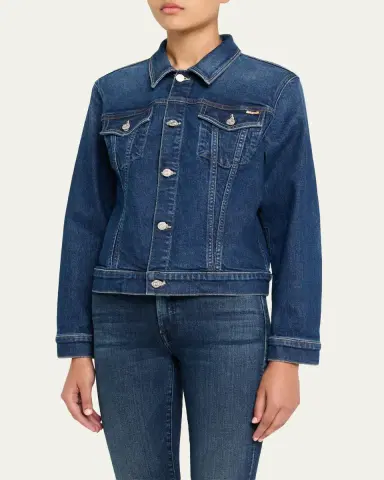 MOTHER The Bruiser Denim Jacket | Thumbnail 4 MOTHER The Bruiser Denim Jacket | Thumbnail 4