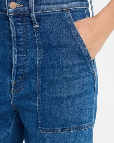 MOTHER The Stitch Up Maven Hover Jeans | Thumbnail 4 MOTHER The Stitch Up Maven Hover Jeans | Thumbnail 4