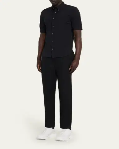Alexander McQueen Men's Sprint Leather Runner Sneakers | Thumbnail 3 Alexander McQueen Men's Sprint Leather Runner Sneakers | Thumbnail 3