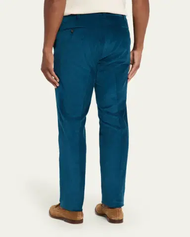 Cesare Attolini Men's Slim Corduroy Flat-Front Pants | Thumbnail 7 Cesare Attolini Men's Slim Corduroy Flat-Front Pants | Thumbnail 7