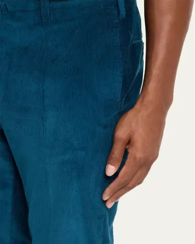 Cesare Attolini Men's Slim Corduroy Flat-Front Pants | Thumbnail 9 Cesare Attolini Men's Slim Corduroy Flat-Front Pants | Thumbnail 9