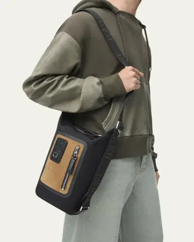 Loewe Men's Loop Small Crossbody Bag | Thumbnail 2 Loewe Men's Loop Small Crossbody Bag | Thumbnail 2