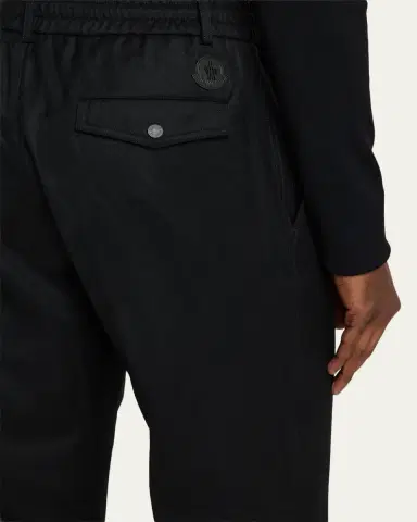 Moncler Men's Virgin Wool Trousers | Thumbnail 5 Moncler Men's Virgin Wool Trousers | Thumbnail 5