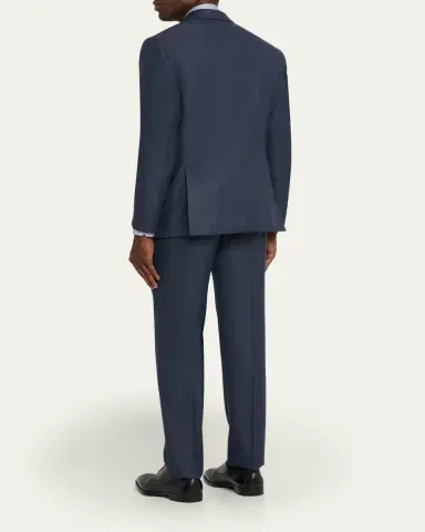 Giorgio Armani Men's Wool and Cashmere Soft Two-Piece Suit | Thumbnail 5 Giorgio Armani Men's Wool and Cashmere Soft Two-Piece Suit | Thumbnail 5