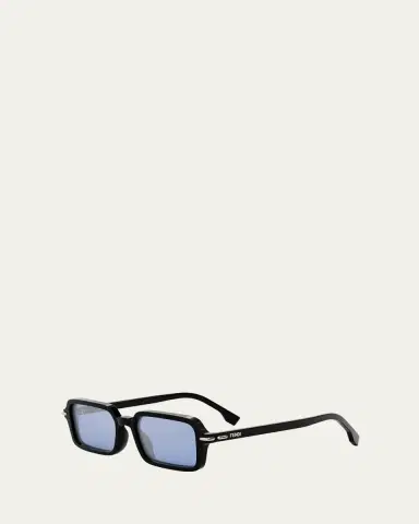 Fendi Selleria Acetate Rectangular Sunglasses | Thumbnail 5 Fendi Selleria Acetate Rectangular Sunglasses | Thumbnail 5