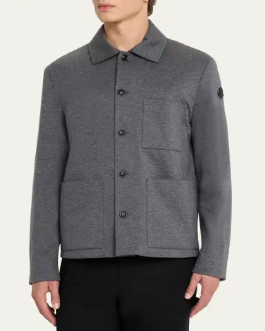 Moncler Men's Croatan Shirt Jacket | Thumbnail 8 Moncler Men's Croatan Shirt Jacket | Thumbnail 8
