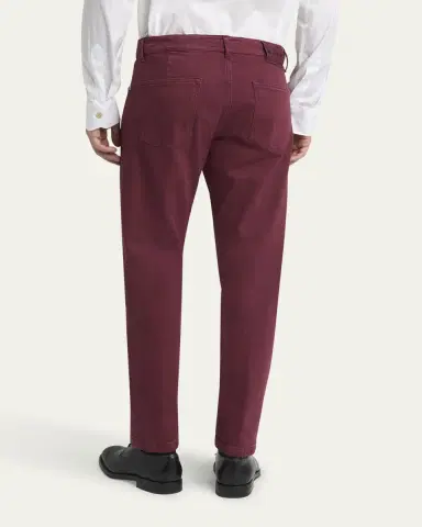 Kiton Men's Cotton Stretch Slim Five-Pocket Pants | Thumbnail 3 Kiton Men's Cotton Stretch Slim Five-Pocket Pants | Thumbnail 3