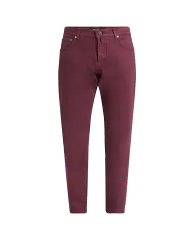 Kiton Men's Cotton Stretch Slim Five-Pocket Pants | Thumbnail 1 Kiton Men's Cotton Stretch Slim Five-Pocket Pants | Thumbnail 1