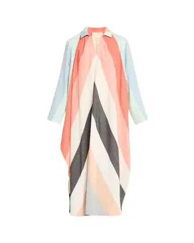 Marrakshi Life The V-Neck Caftan Dress | Thumbnail 1 Marrakshi Life The V-Neck Caftan Dress | Thumbnail 1