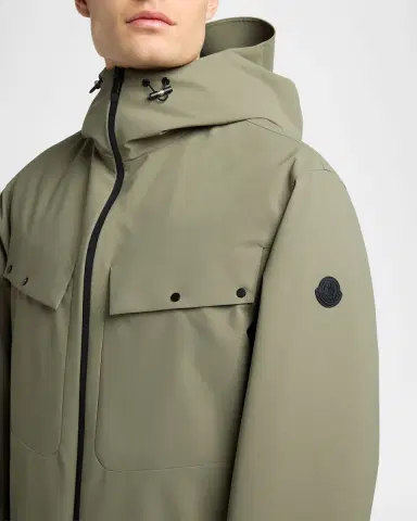 Moncler Men's Escurays Hooded Jacket | Thumbnail 4 Moncler Men's Escurays Hooded Jacket | Thumbnail 4