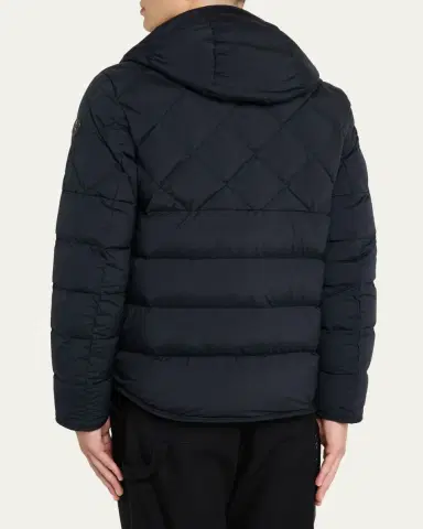 Moncler Men's Cecaud Hooded Short Down Jacket | Thumbnail 3 Moncler Men's Cecaud Hooded Short Down Jacket | Thumbnail 3
