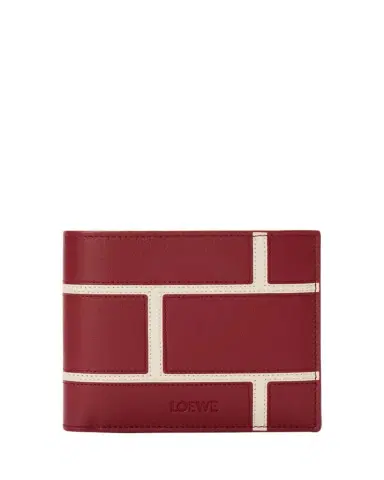Loewe Men's Brick Leather Bifold Wallet | Thumbnail 1 Loewe Men's Brick Leather Bifold Wallet | Thumbnail 1