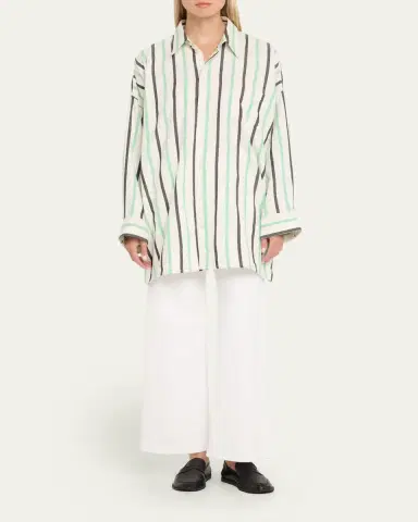 MARRAKSHI LIFE The Oversized Shirt with Collar | Thumbnail 2 MARRAKSHI LIFE The Oversized Shirt with Collar | Thumbnail 2