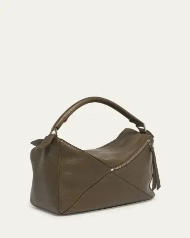 Loewe Men's Large Leather Puzzle Crossbody Bag | Thumbnail 3 Loewe Men's Large Leather Puzzle Crossbody Bag | Thumbnail 3
