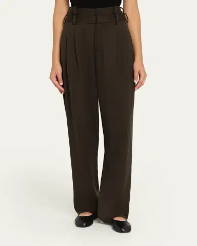 Monse Tailored Double-Waistband Straight-Leg Trousers | Thumbnail 5 Monse Tailored Double-Waistband Straight-Leg Trousers | Thumbnail 5
