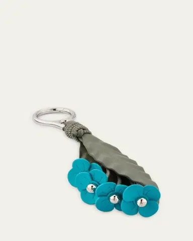 LOEWE x Paula's Ibiza Strawberry Flower Bag Charm in Calfskin Leather | Thumbnail 2 LOEWE x Paula's Ibiza Strawberry Flower Bag Charm in Calfskin Leather | Thumbnail 2