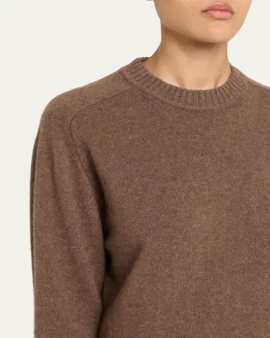 Loulou De Saison Baltra Cashmere Crewneck Sweater | Thumbnail 4 Loulou De Saison Baltra Cashmere Crewneck Sweater | Thumbnail 4