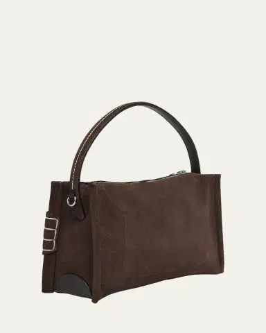 JW Anderson Loafer Suede Crossbody Bag | Thumbnail 7 JW Anderson Loafer Suede Crossbody Bag | Thumbnail 7