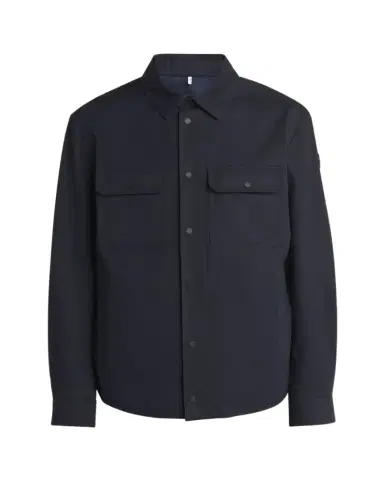 Moncler Men's Gabardine Snap-Front Overshirt | Thumbnail 1 Moncler Men's Gabardine Snap-Front Overshirt | Thumbnail 1