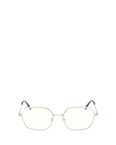 TOM FORD Metal Hexagonal Blue Light-Blocking Glasses | Thumbnail 1 TOM FORD Metal Hexagonal Blue Light-Blocking Glasses | Thumbnail 1