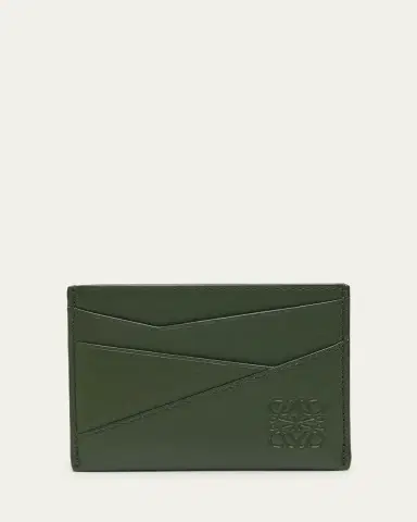 Loewe Men's Puzzle Calfskin Card Holder | Thumbnail 4 Loewe Men's Puzzle Calfskin Card Holder | Thumbnail 4