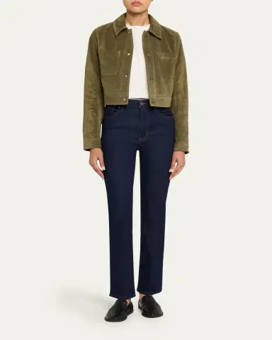 FRAME The Small Suede Jacket | Thumbnail 2 FRAME The Small Suede Jacket | Thumbnail 2
