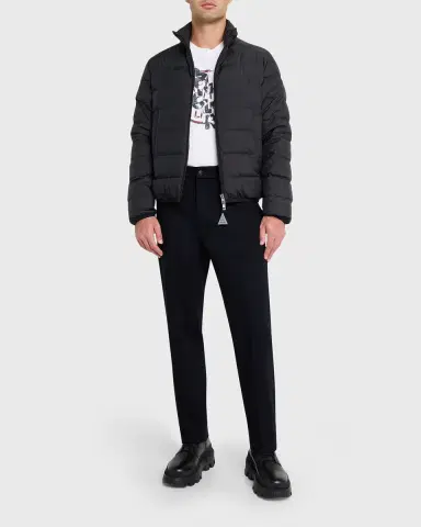 Moncler Men's Cotton Blend Tailored Pants | Thumbnail 2 Moncler Men's Cotton Blend Tailored Pants | Thumbnail 2