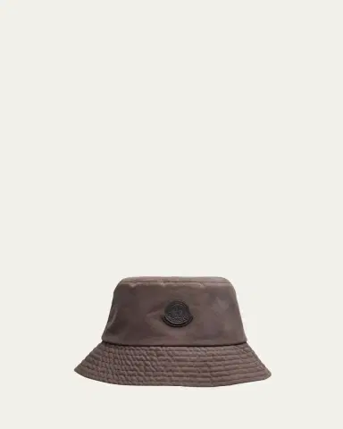 Moncler Men's Edit Reversible Bucket Hat | Thumbnail 4 Moncler Men's Edit Reversible Bucket Hat | Thumbnail 4