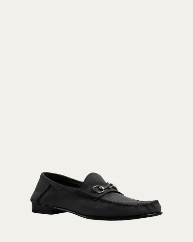 Gucci Gigi Horsebit 1953 Suede Mocassin Loafers | Thumbnail 2 Gucci Gigi Horsebit 1953 Suede Mocassin Loafers | Thumbnail 2