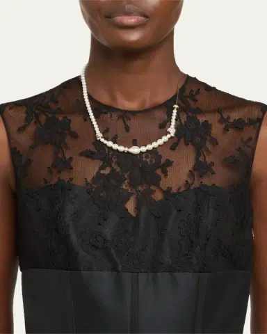 McQueen Pearly Skull Necklace | Thumbnail 2 McQueen Pearly Skull Necklace | Thumbnail 2