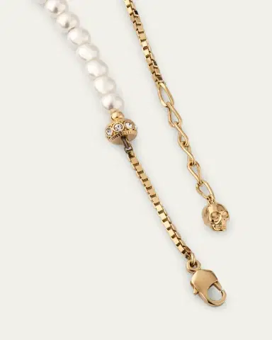 McQueen Pearly Skull Necklace | Thumbnail 4 McQueen Pearly Skull Necklace | Thumbnail 4