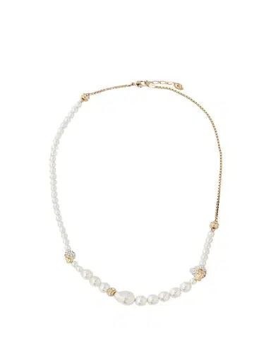 McQueen Pearly Skull Necklace | Thumbnail 1 McQueen Pearly Skull Necklace | Thumbnail 1