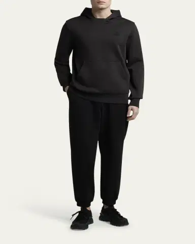 Moncler Men's Cotton Chest-Logo Hoodie | Thumbnail 2 Moncler Men's Cotton Chest-Logo Hoodie | Thumbnail 2