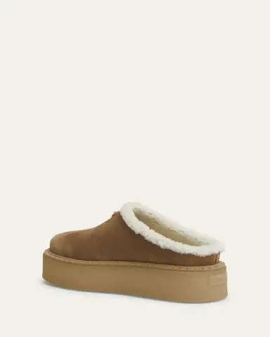 Prada Suede Shearling Cozy Platform Mules | Thumbnail 13 Prada Suede Shearling Cozy Platform Mules | Thumbnail 13