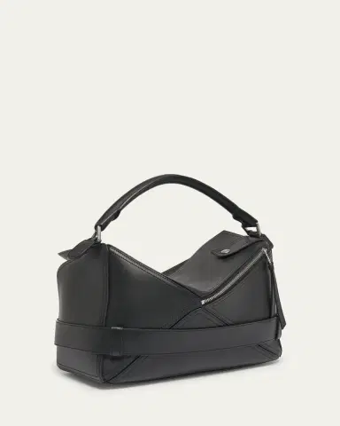 Loewe Men's Large Leather Biker Puzzle Shoulder Bag | Thumbnail 3 Loewe Men's Large Leather Biker Puzzle Shoulder Bag | Thumbnail 3