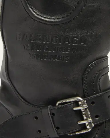 Balenciaga Venom Leather Biker Boots | Thumbnail 4 Balenciaga Venom Leather Biker Boots | Thumbnail 4