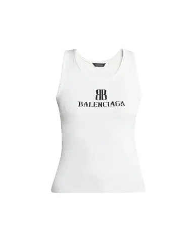 Balenciaga BB Logo Tank Top | Thumbnail 1 Balenciaga BB Logo Tank Top | Thumbnail 1