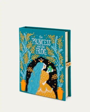 Olympia Le-Tan The Princess And The Frog Book Clutch Bag | Thumbnail 2 Olympia Le-Tan The Princess And The Frog Book Clutch Bag | Thumbnail 2