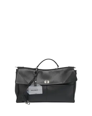 Balenciaga Men's Rodeo Calfskin Portfolio Bag | Thumbnail 1 Balenciaga Men's Rodeo Calfskin Portfolio Bag | Thumbnail 1