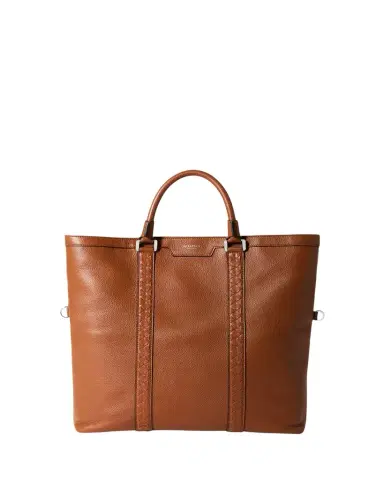 Serapian Men's Cachemire Mosaico Foldable Tote Bag | Thumbnail 1 Serapian Men's Cachemire Mosaico Foldable Tote Bag | Thumbnail 1
