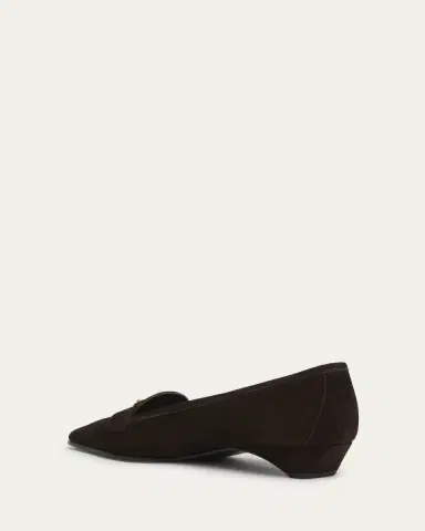 Prada Suede Pointed-Toe Loafers | Thumbnail 2 Prada Suede Pointed-Toe Loafers | Thumbnail 2