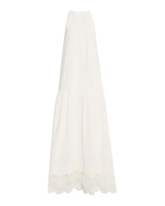 Teri Lace-Trim Halter Maxi Dress Teri Lace-Trim Halter Maxi Dress
